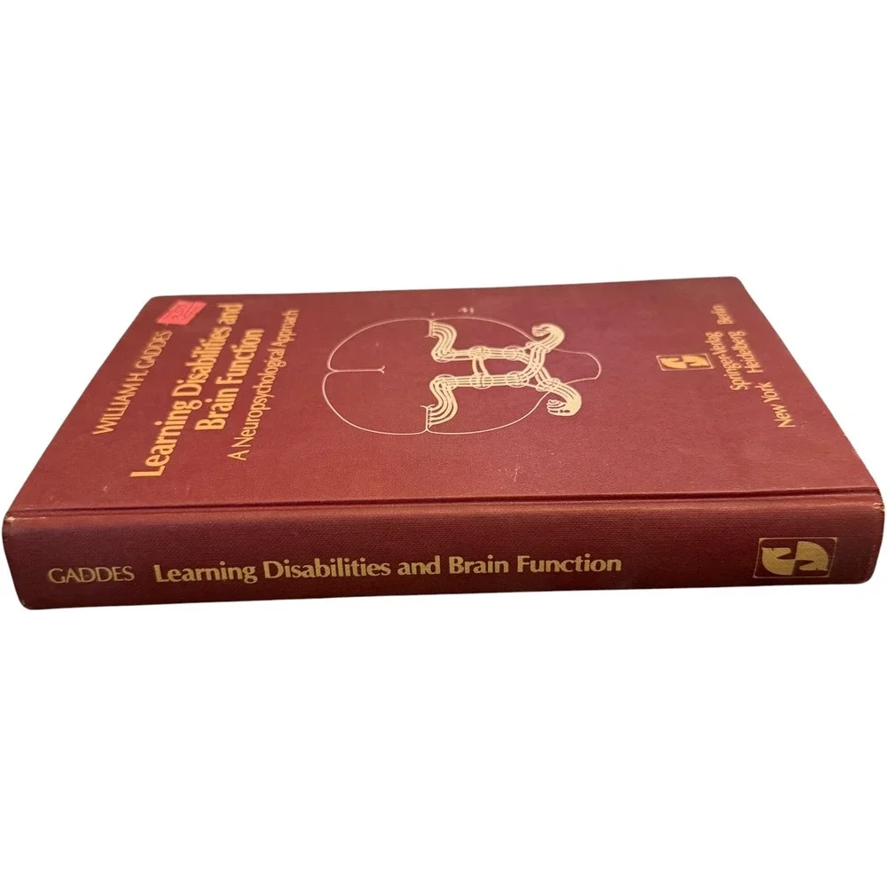 Springer Learning Disabilities and Brain Function Gaddes Hardcover 1980‎ Vintage
